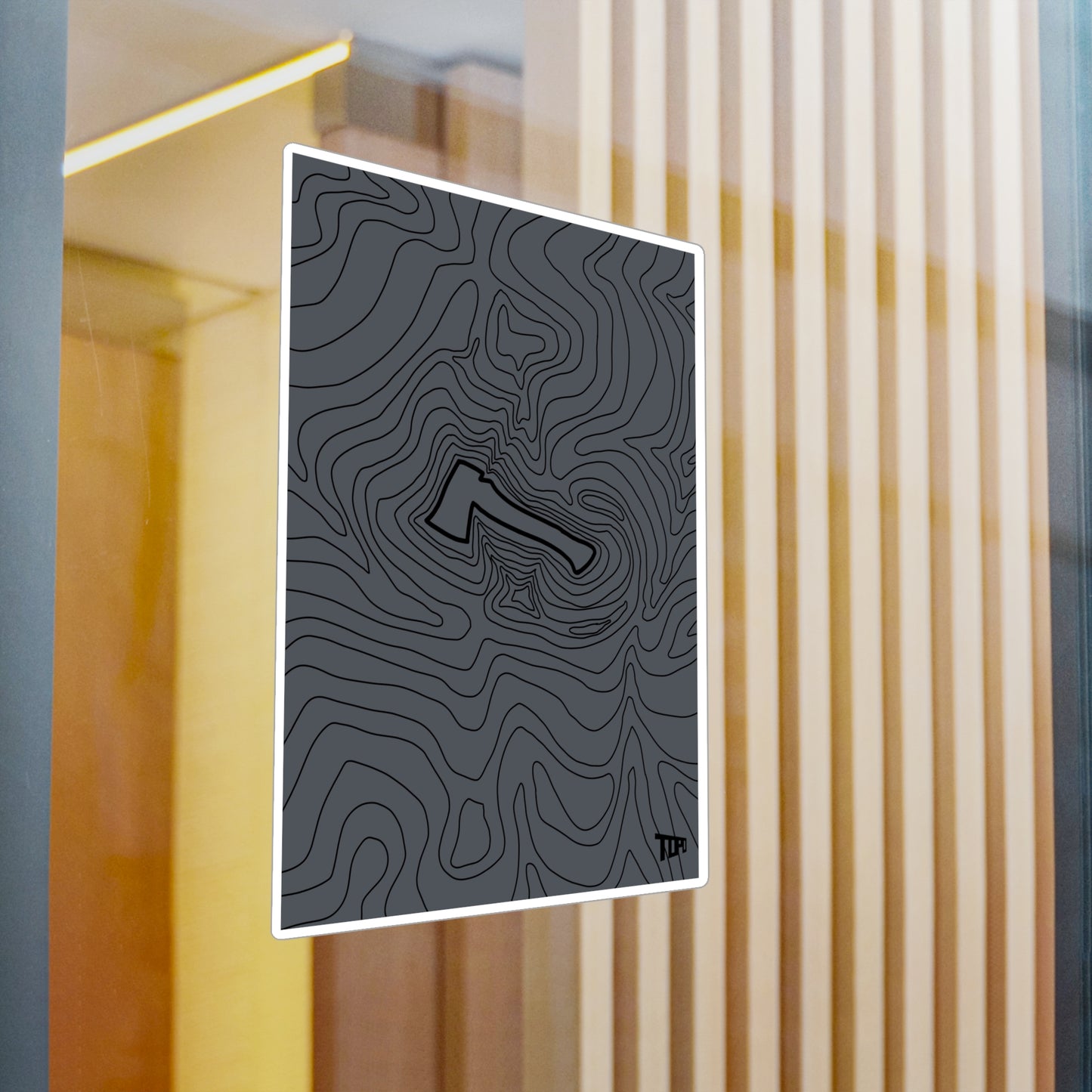 Hatchet Vinyl Decal