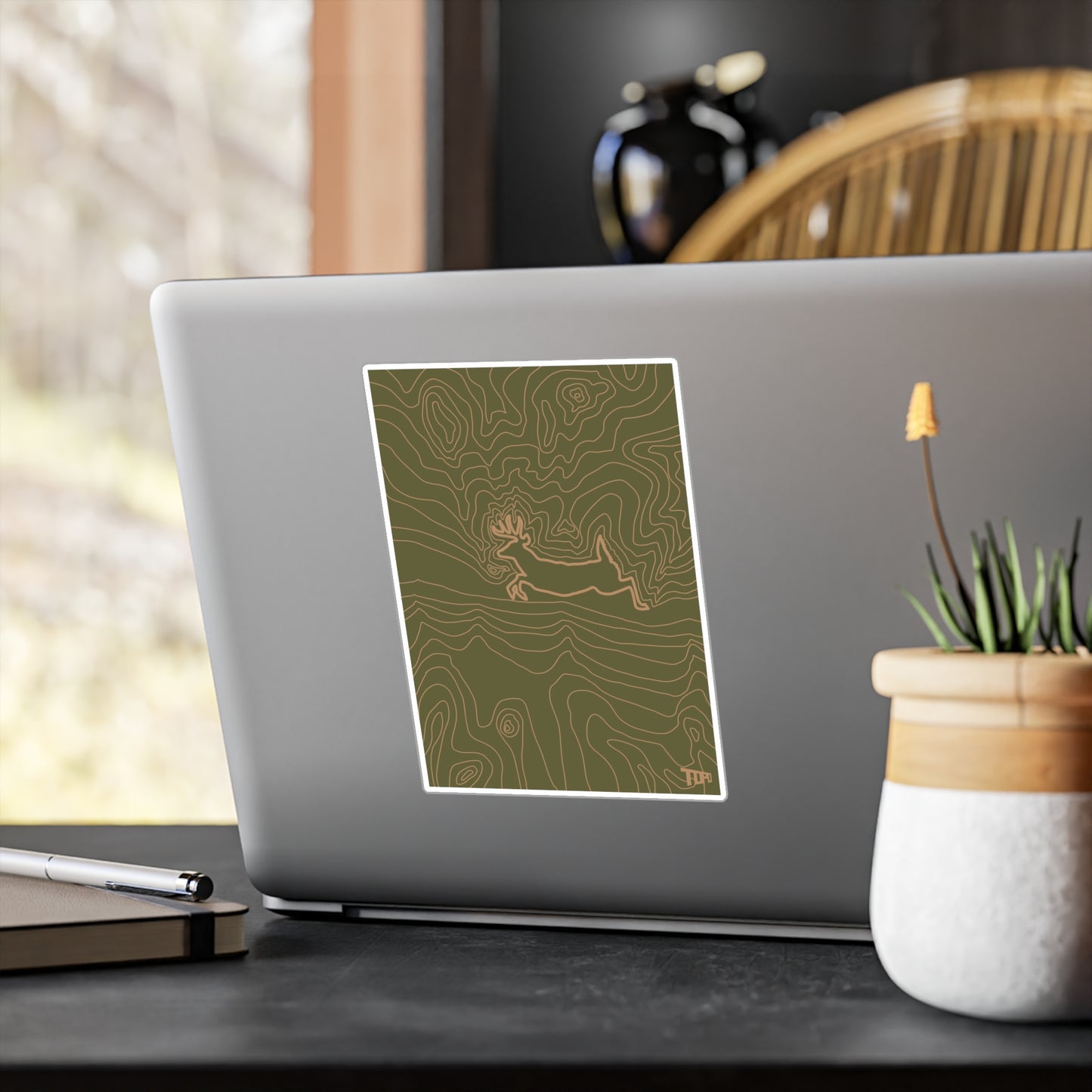 Jump like a Deer Vinyl Decal