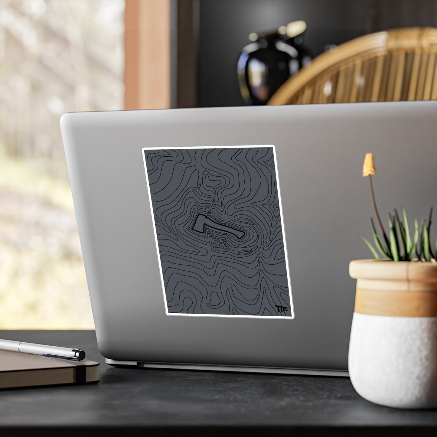 Hatchet Vinyl Decal