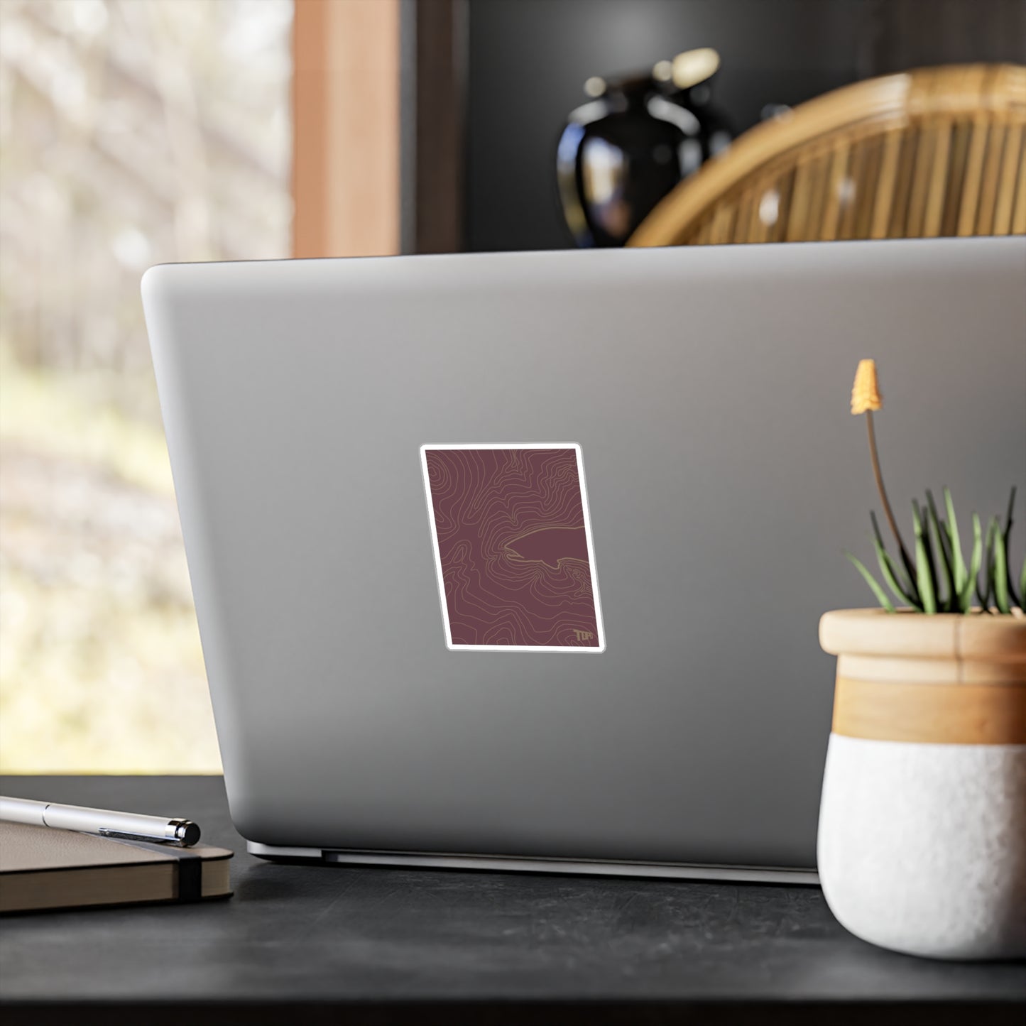 Dark Brown Vinyl Decal