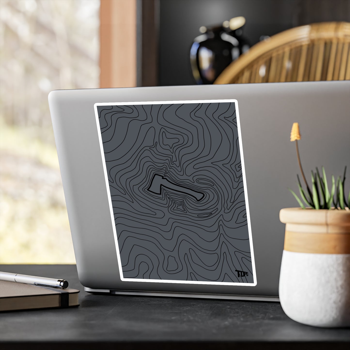 Hatchet Vinyl Decal