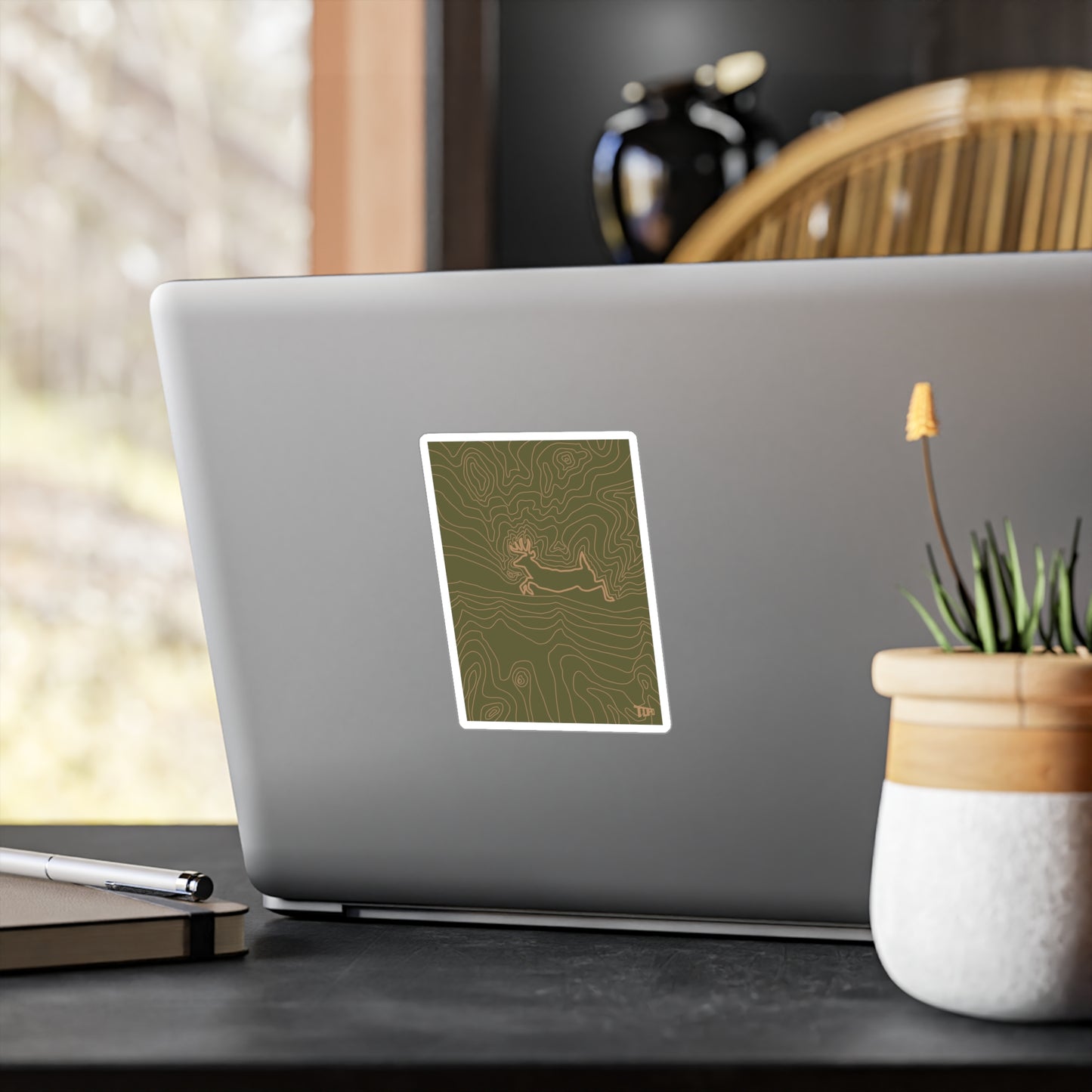 Jump like a Deer Vinyl Decal