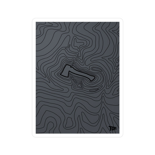 Hatchet Vinyl Decal