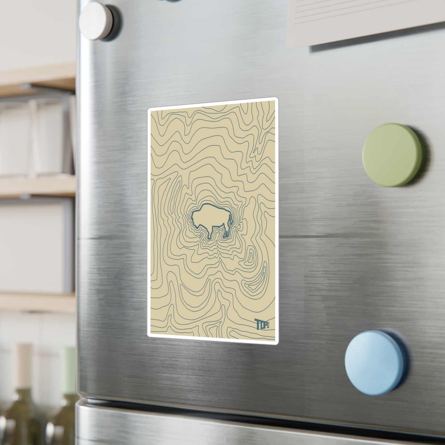Bison Vinyl Decal