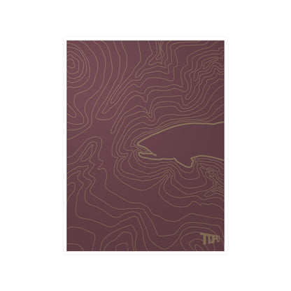 Dark Brown Vinyl Decal
