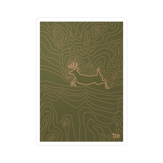 Jump like a Deer Vinyl Decal