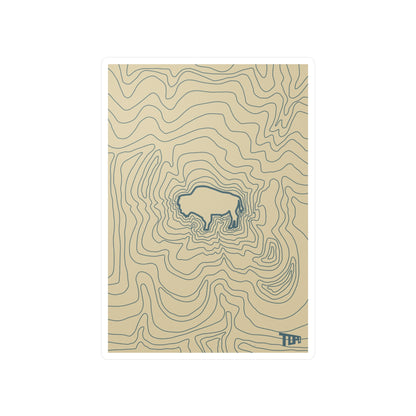 Bison Vinyl Decal
