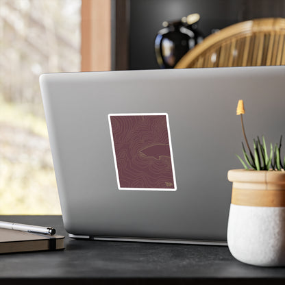 Dark Brown Vinyl Decal