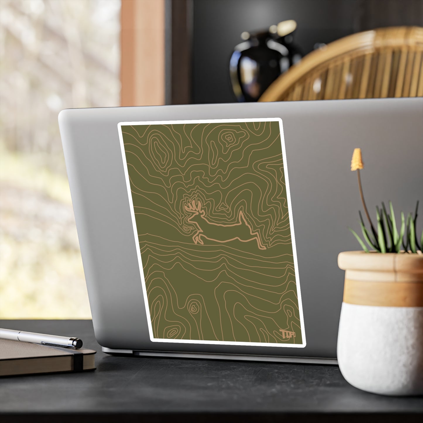 Jump like a Deer Vinyl Decal