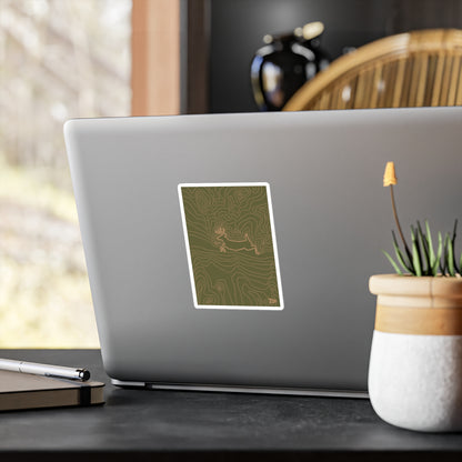 Jump like a Deer Vinyl Decal