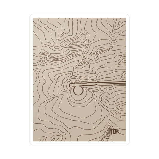 Fly Rod Vinyl Decal