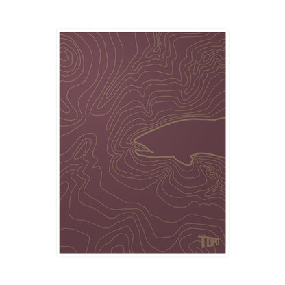 Dark Brown Vinyl Decal