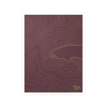 Dark Brown Vinyl Decal