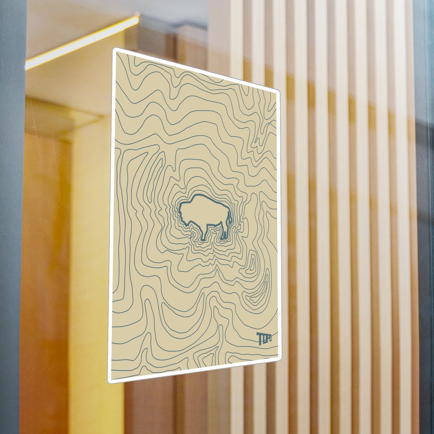 Bison Vinyl Decal