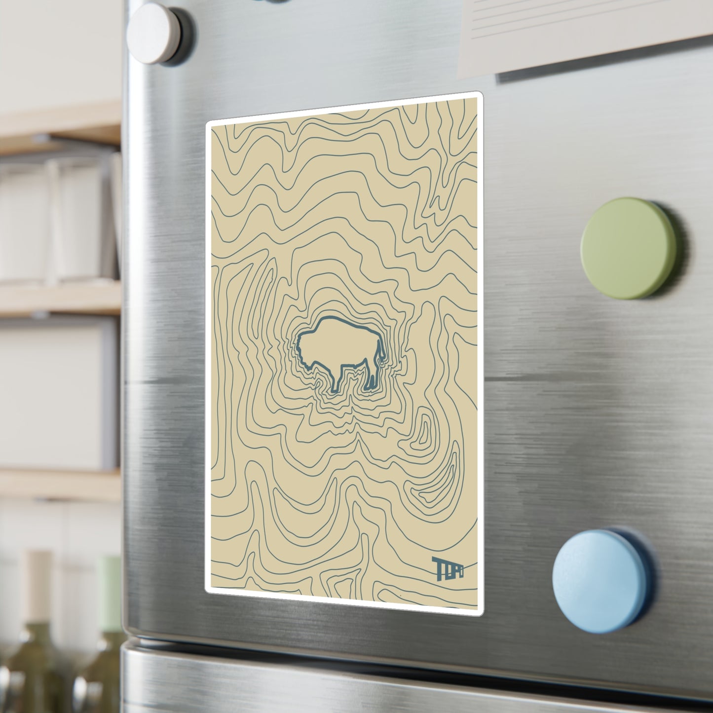 Bison Vinyl Decal